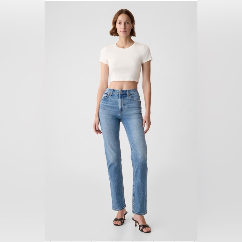 Gap High Rise '90s Straight Jeans
